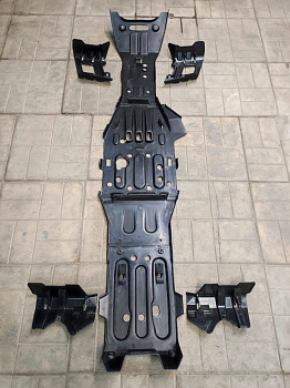 Защита днища Hisun 550/750 ATV комплект базовый